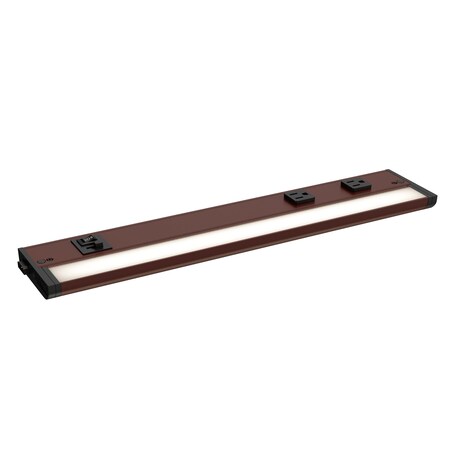 Maxim Lighting CounterMax 5K 18'' LED Under Cabinet w 3 Prong, Bronze UCL-89864BZ-3PO